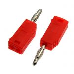 Клемма Z027 2mm Stackable Plug RED