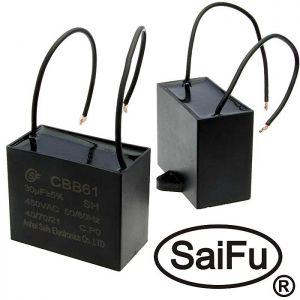 Конденсатор CBB61  30uF  450V  (SAIFU) купить по цене от 232.68 руб. из наличия.