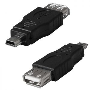 Разъем USB USB2.0 A(f)-mini USB B(m) купить по цене от 36.2 руб. из наличия.