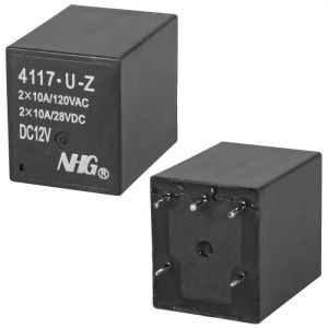 Реле 4117-U-Z-10A-12VDC-1.0 купить по цене от 57.46 руб. из наличия.