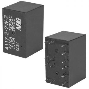 Реле 4117-2-2W-Z-10A-5VDC-1.0 купить по цене от 131.71 руб. из наличия.