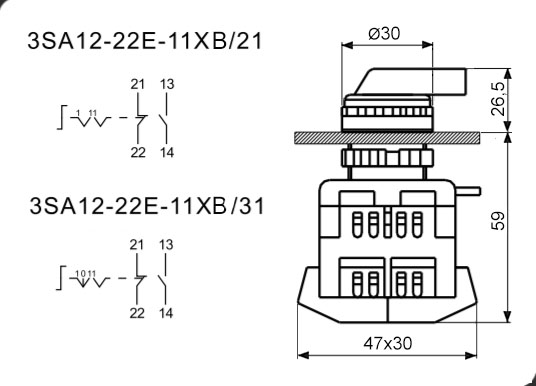 3sa12 22e 11bswd схема подключения