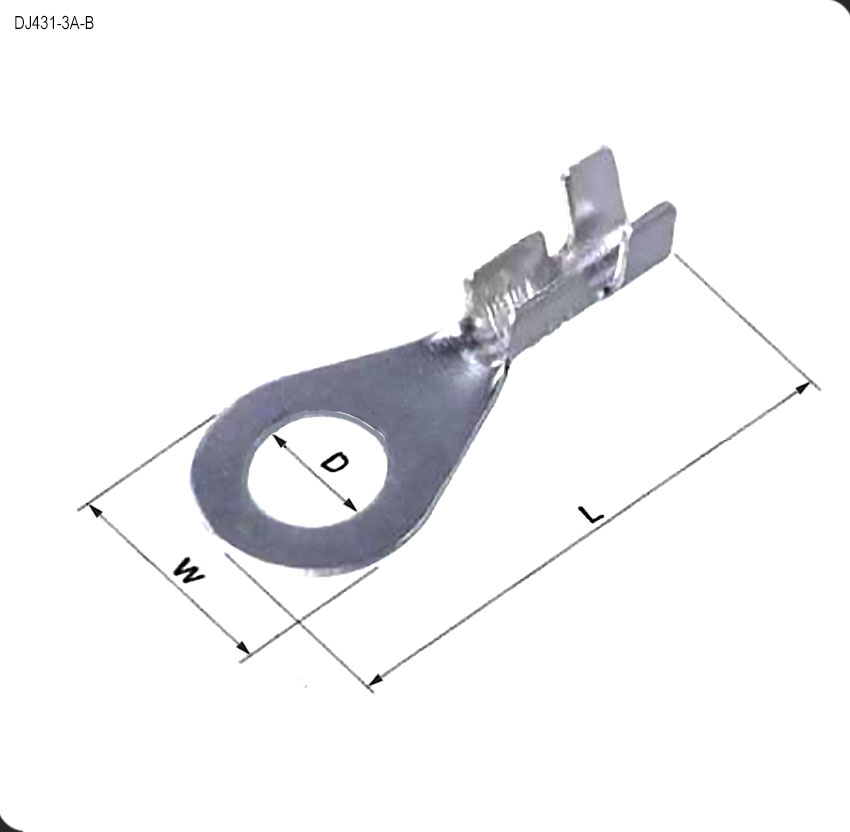 Клемма DJ431-3A-B купить по цене от 0.52 руб. из наличия.
