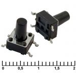 Кнопка тактовая IT-1102WD (6x6x9.5)