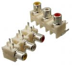Разъем RCA RCA-305 гн на плату (RS-305)