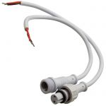 Разъем герметичный 2pin WP L=40 D=13mm 2*0.3mm2