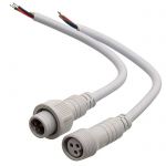 Разъем 3pin WP L=40 D=21.5mm 3*0.3mm2