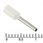 Кабельный наконечник DN00508 white (1x8mm)