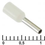Кабельный наконечник DN00706 white (1.2x6mm)