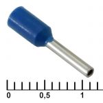 Кабельный наконечник DN00708 blue (1.2x8mm)