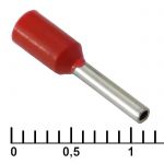 Кабельный наконечник DN00708 red (1.2x8mm)