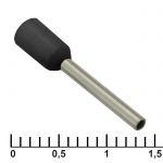 Кабельный наконечник DN00712 black (1.2x12mm)