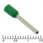 Кабельный наконечник DN00712 green (1.2x12mm)