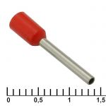 Кабельный наконечник DN00712 red (1.2x12mm)