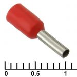 Кабельный наконечник DN01006 red (1.4x6mm)