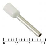 Кабельный наконечник DN01012 white (1.4x12mm)