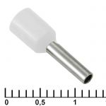 Кабельный наконечник DN01508 white (1.7x8mm)