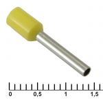 Кабельный наконечник DN01512 yellow (1.7x12mm)