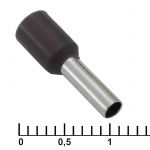 Кабельный наконечник DN02508 black (2.2x8mm)