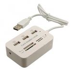 USB устройство 3-PORT USB2.0 HUB + CardReader