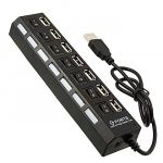 USB устройство 7-PORT USB2.0 HUB (on-off)