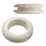 Втулка проходная Втулки 18х27х20х9х2 white