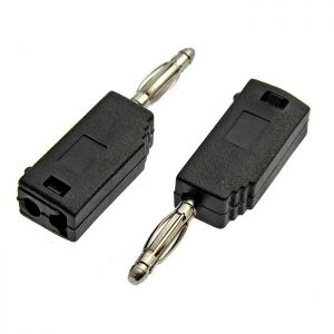 Клемма Z027 2mm Stackable Plug BLACK купить по цене от 20.17 руб. из наличия.