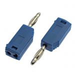 Клемма Z027 2mm Stackable Plug BLUE