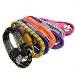 Шнур для мобильных устройств USB to MicroUSB round braid 1m