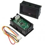 Щитовой прибор 0-33,000VDC red (45x26mm)
