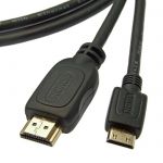 Шнур интерфейсный Mini-HDMI to HDMI 1.4v OFC 2m