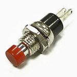 Кнопочный переключатель PBS-10C-2 on-(off) красный