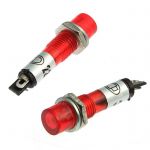 Лампа неоновая в корпусе N-283-R 220V