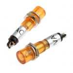 Лампа неоновая в корпусе N-283-Y 220V