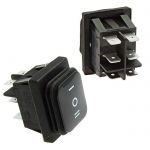 Переключатель SB090 IP65 on-off-on 22x30mm