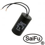 Конденсатор CBB60 8uF 450V WIRE (SAIFU)