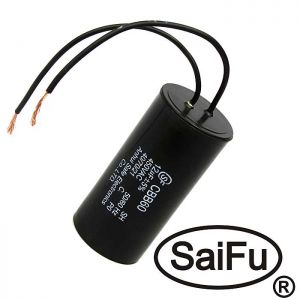 Конденсатор CBB60  12uF  450V WIRE (SAIFU) купить по цене от 135.51 руб. из наличия.