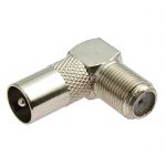 Разъем F-F TO  90RF-9.5-M