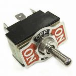 Тумблер KN3(B)-223P(A)(on)-off-(on)
