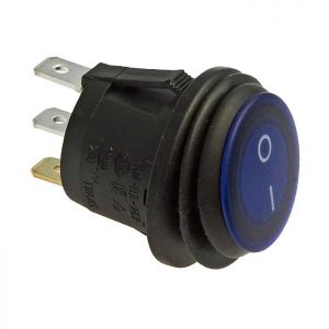 Переключатель SB040-12V BLUE IP65 on-off ф20.2mm купить по цене от 66.66 руб. из наличия.