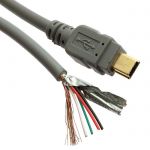 Компьютерный шнур MiniUSB-BM 5p 0.8m