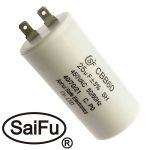 Конденсатор CBB60  25uF  450V  (SAIFU)