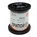 Припой ПОС 61 Прв d=1.0мм 500гр. катушка