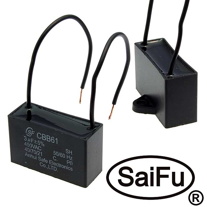  CBB61 3uF 450V (SAIFU)