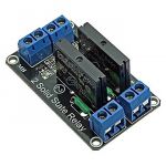 Модуль электронный 2-CH 5V Solid-state Relay(Red)