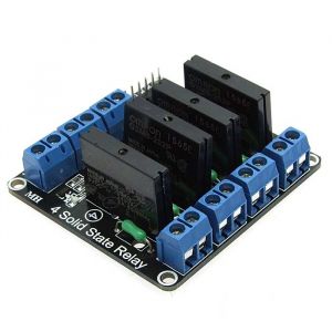 4-CH 5V Solid-state Relay(Red) (Модуль электронный) купить по цене от 690.27₽ в компании РУЭЛКОМ/ Характеристики, описание, размеры