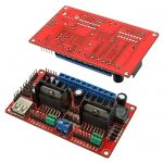 Модуль электронный L298N V3 / 4-DC motor driver