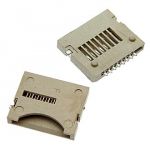 Держатель карт Micro-SD SMD plastic right socket