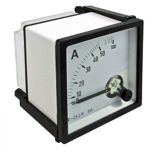 Амперметр 50А/5А 50гц (72х72) (Щитовой прибор) купить по цене от 484.56 в компании РУЭЛКОМ/ Характеристики, описание, размеры