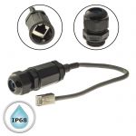 Разъем герметичный RJ45M20L25-5B